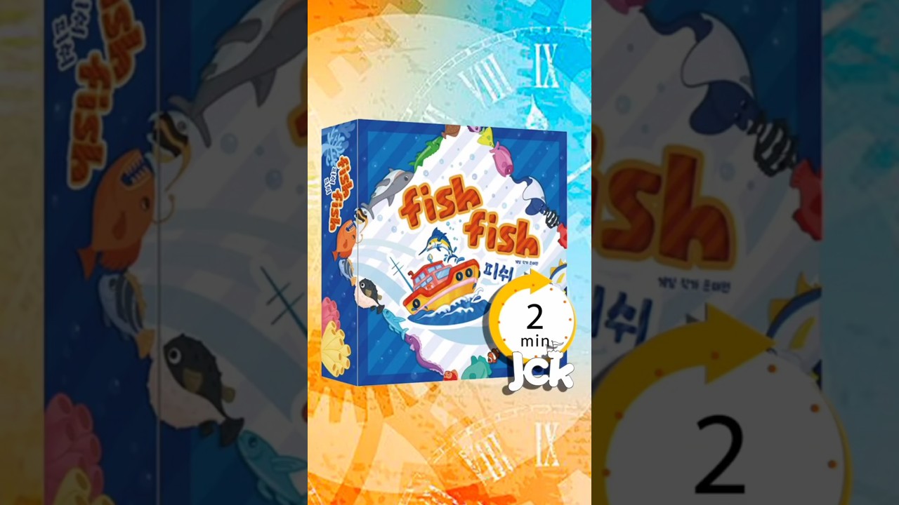 C&oacute;mo jugar Fish Fish en 2 minutos [Juego de Mesa / JcK / Boardboom Inc.]