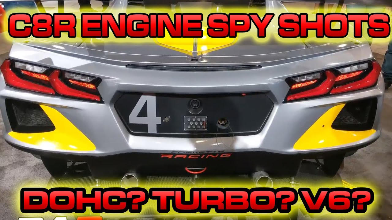 C8R Engine Spy Shots