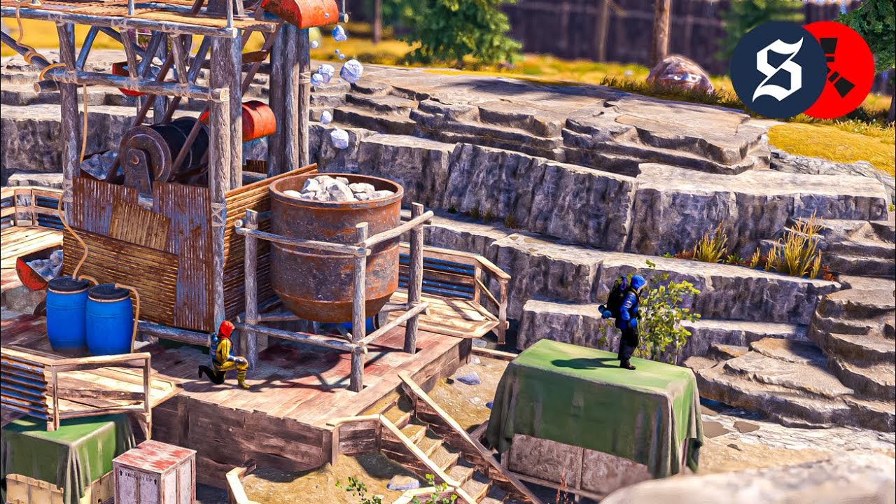 I stole all the Juice from HQM QUARRY 🧃 - RUST SOLO #10 S127