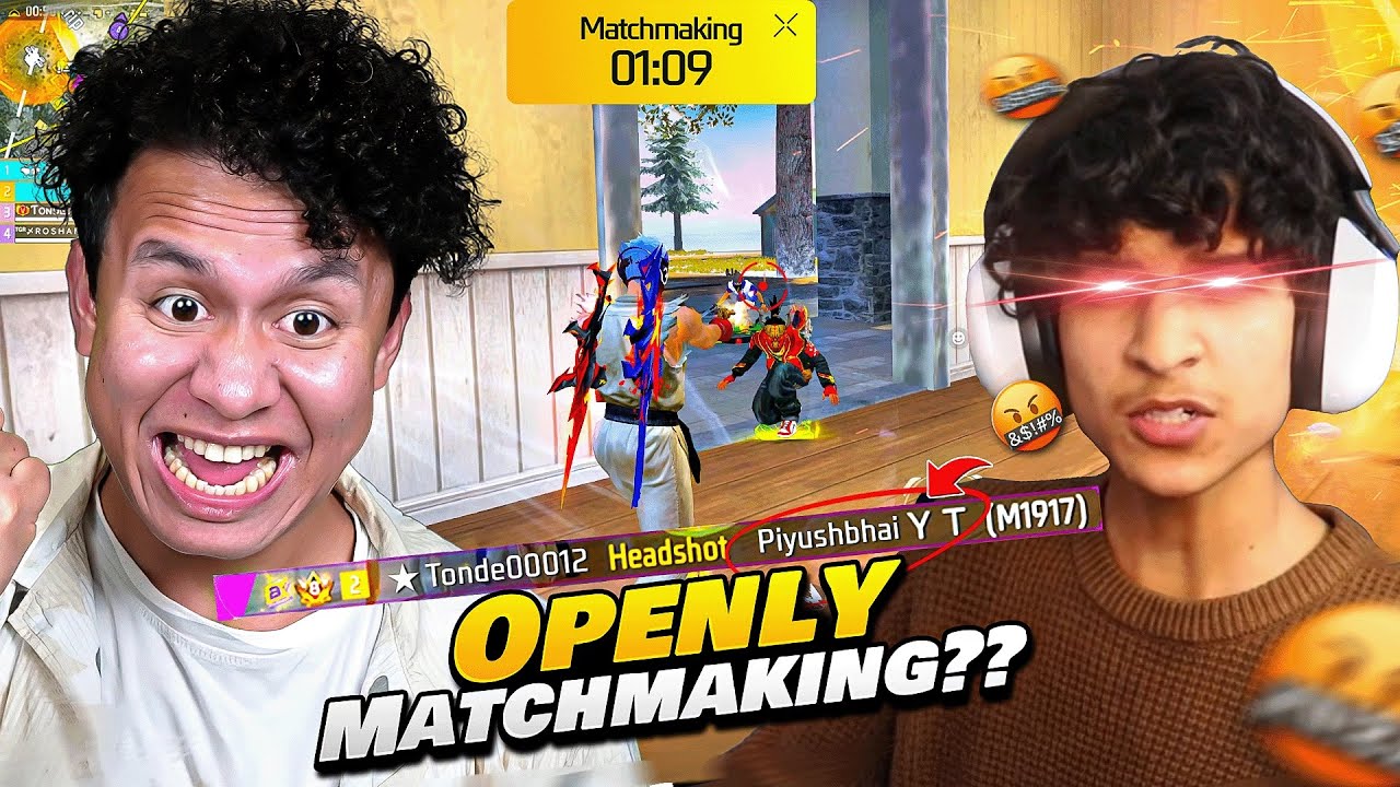 Openly Matchmaking With Piyush Bhai 🫣 Angry ? 😡 Tonde Gamer