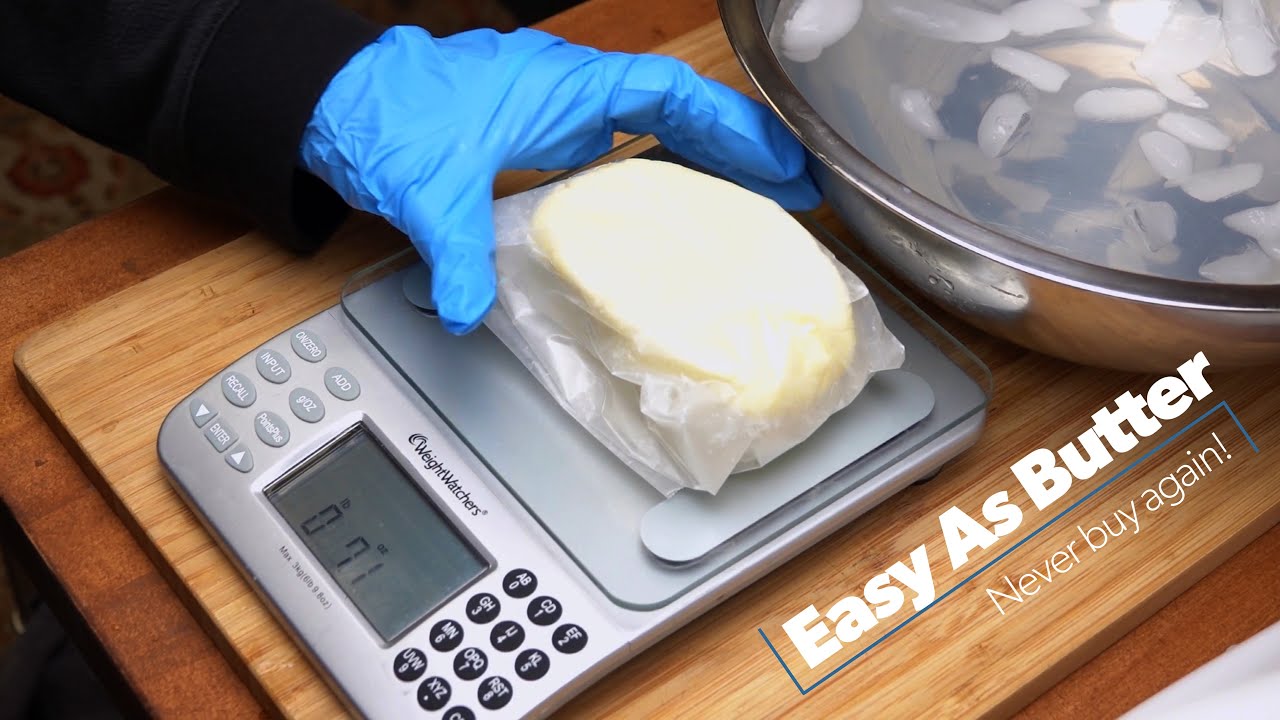 Easy Homemade Butter | Quick & Easy 