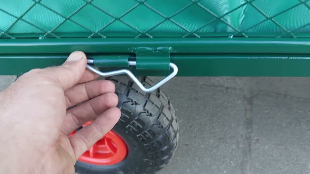 Zakupiony Wózek Transportowy Ogrodowy do przewozu Drobnego Złomu i nie tylko #dc #złom
