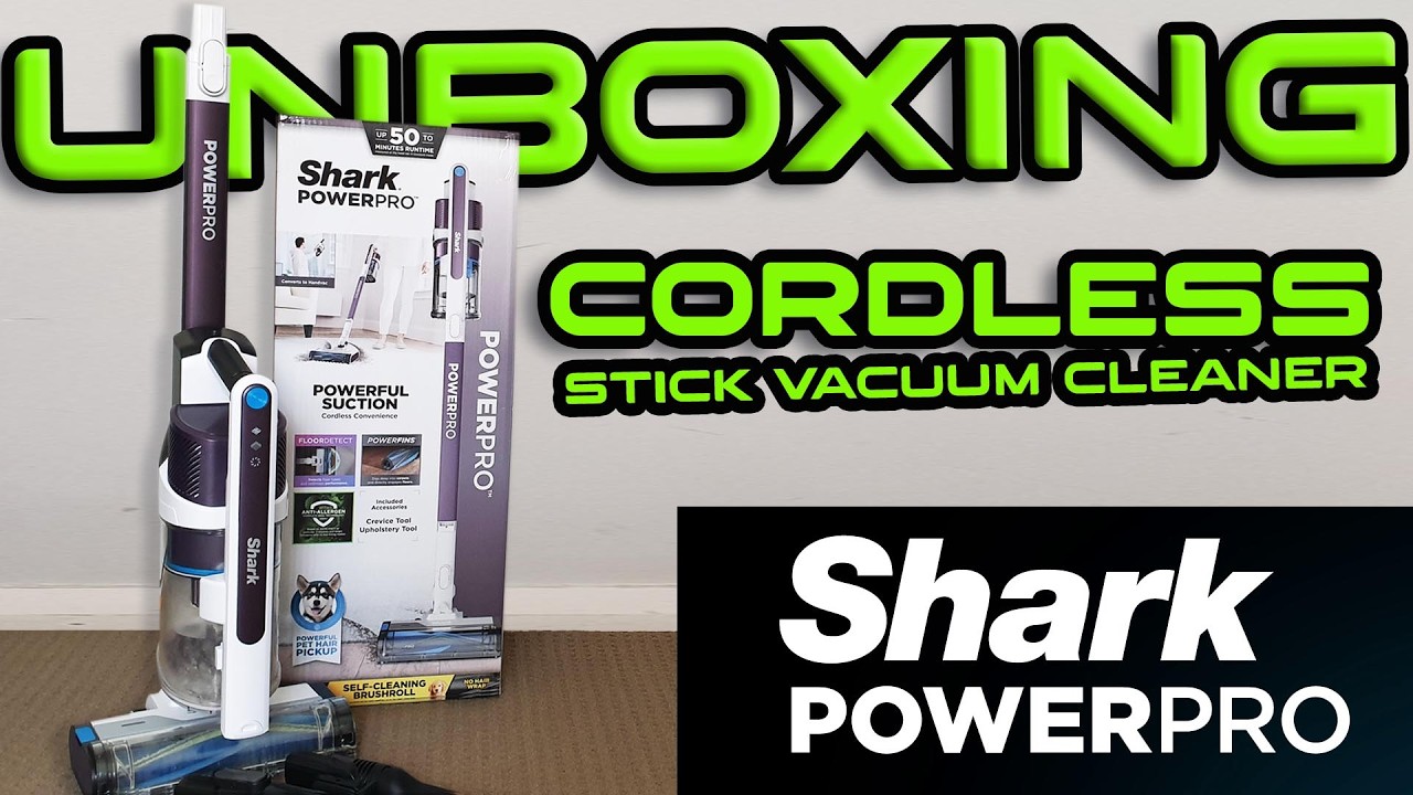 Распаковка беспроводного вертикального пылесоса Shark PowerPro V229 #icesworld @sharkhomeau @shar...