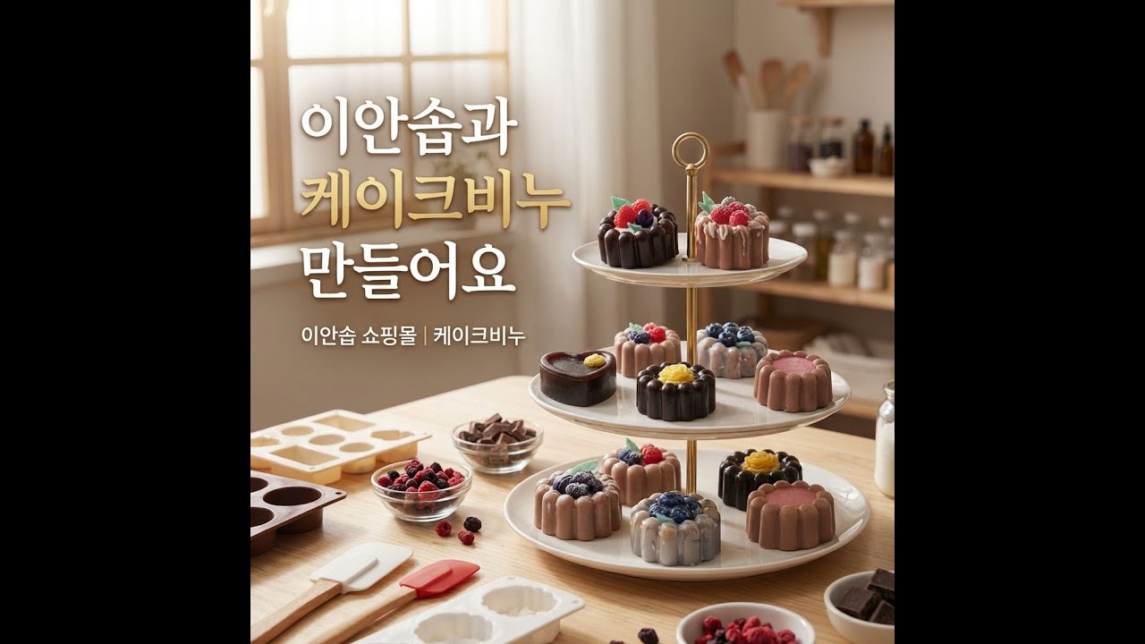 까눌레 케이크비누 - 파리~파리~ 이쁜 파티장식 케이크비누만들어 행복한 파티하세요~~