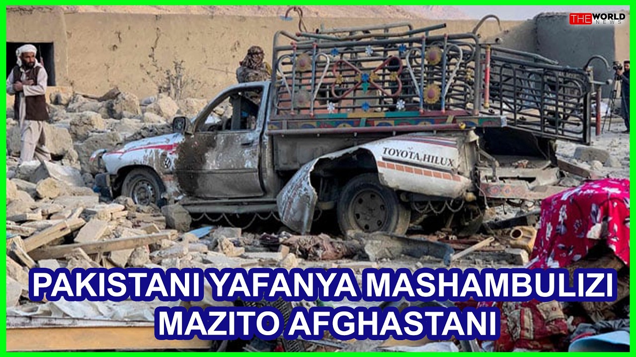 JESHI LA PAKISTAN LAISHAMBULIA VIBAYA AFGHANISTAN|TALIBAN WASEMA WATAJIBU TUU