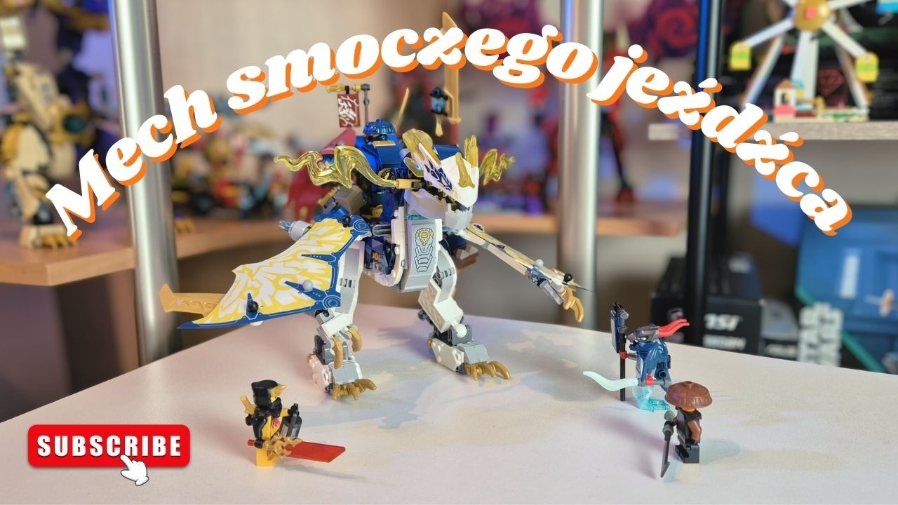 Mech na smoku 🐉 71843 LEGO Ninjago - Mech smoczego jeźdźca Rogue’a