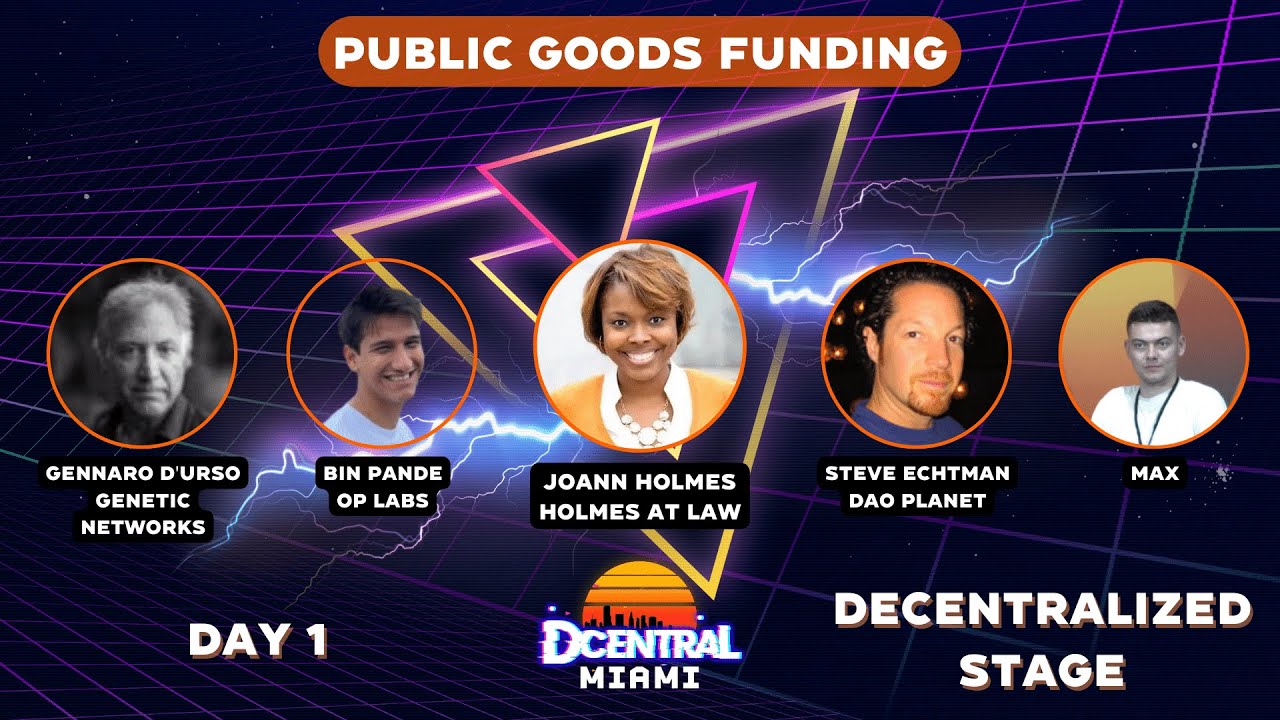 Public Goods Funding - DCENTRAL MIAMI 2022