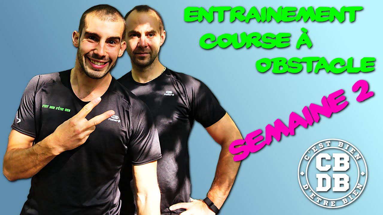 Entrainement Course &agrave; Obstacle Semaine 2 - Programme running et muscu sans mat&eacute;riel