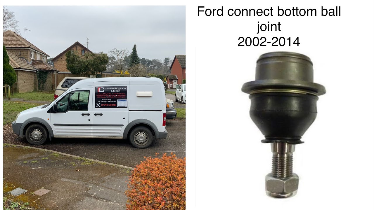Ford connect bottom ball joint splined not smooth  remove and fit for mot , with new tool