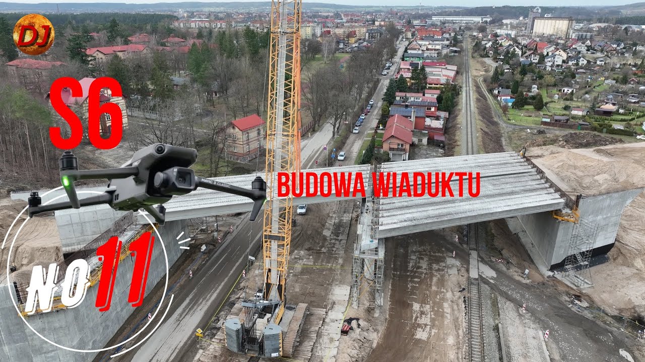 S6 Wiadukt w Lęborku 16-17.02.2024 Film nr 11