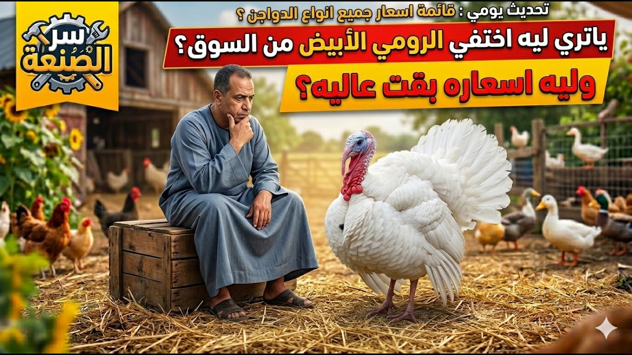 الرومى الأبيض ليه إختفى من السوق وليه أسعاره مولعه نار