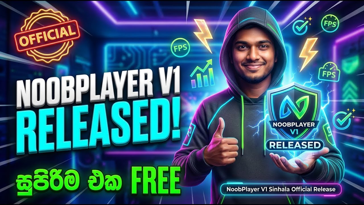 මෙන්න ගන්න අපේ සුපිරිම එමියුලේටර් එක. | NoobPlayer V1 Released! | Best LowEnd Pc Emulator | Freefire