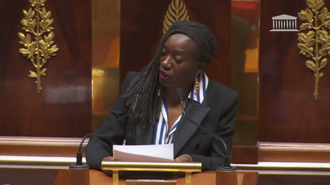 Quel honneur de passer après un raciste et négationniste antisémite ! - Nadège Abomangoli