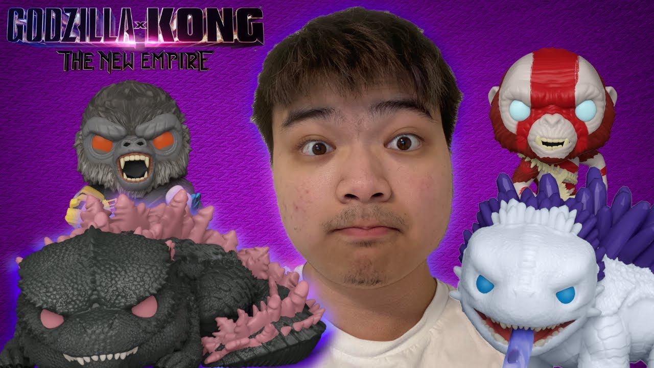 More Godzilla x Kong: The New Empire Funko Pops Arrived!