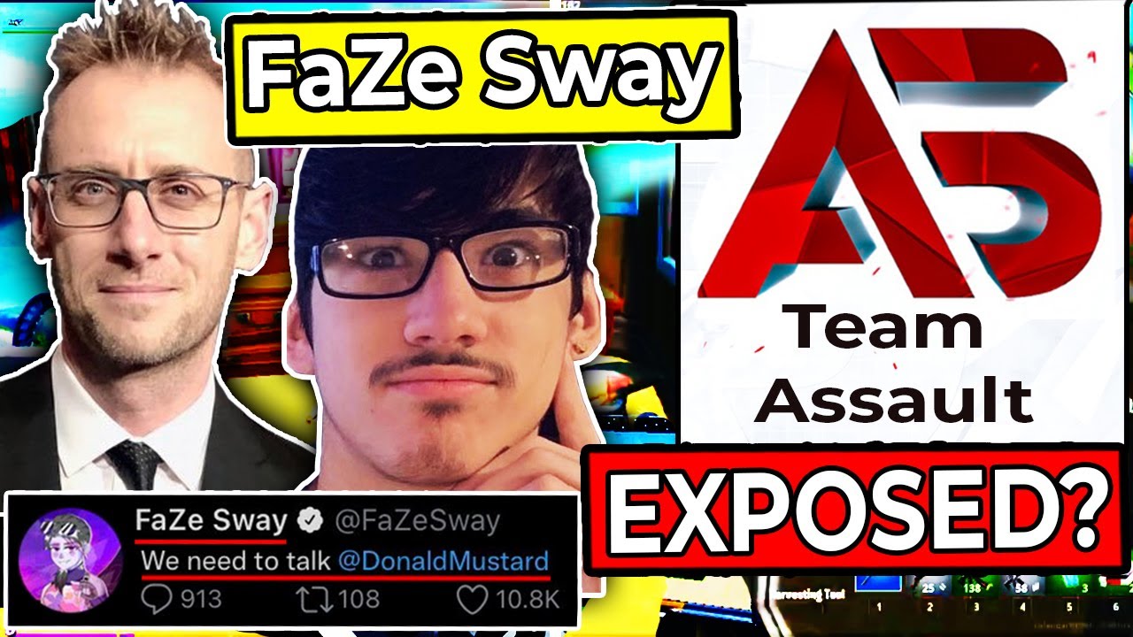 FaZe Sway CALLS OUT DONALD MUSTARD From Epic - Chronic Shah Rich - Team Assault EXPOSED? - NRG Bucke