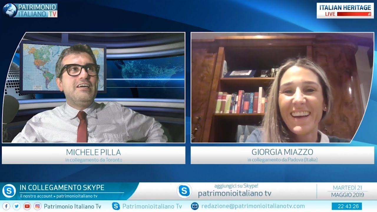 P.I. TV - Giorgia Miazzo da Padova e l'emigrazione veneta in Brasile