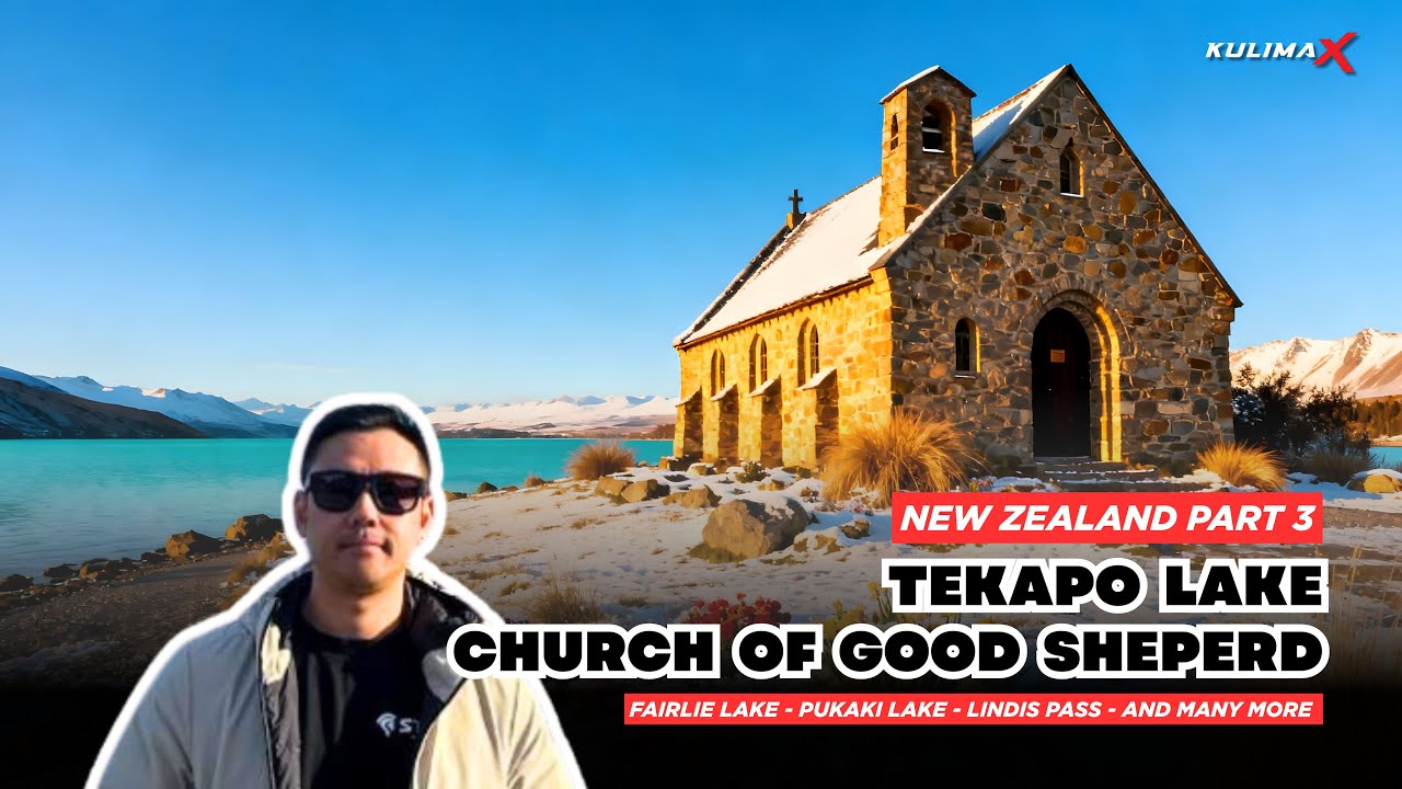 8 HOURS ROAD TRIP TO QUEENSTOWN | Lake Tekapo, Pukaki, Lindis Pass (UNREAL VIEWS) - Part 3
