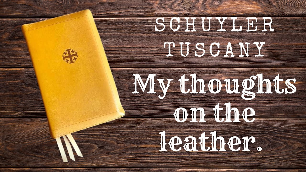 Schuyler Tuscany Calfskin - ESV Treveris