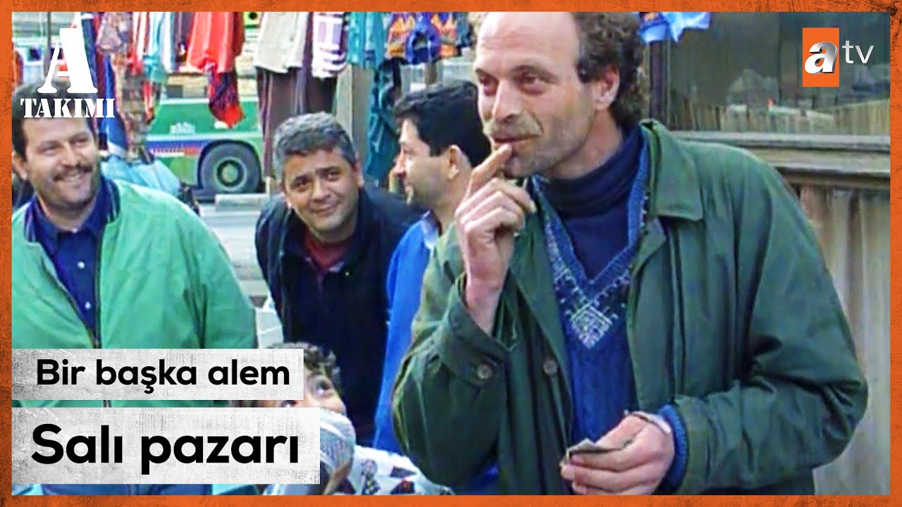 Savaş Ay, Kadıköy Salı Pazarı'nda - Savaş Ay ile A Takımı | 1994