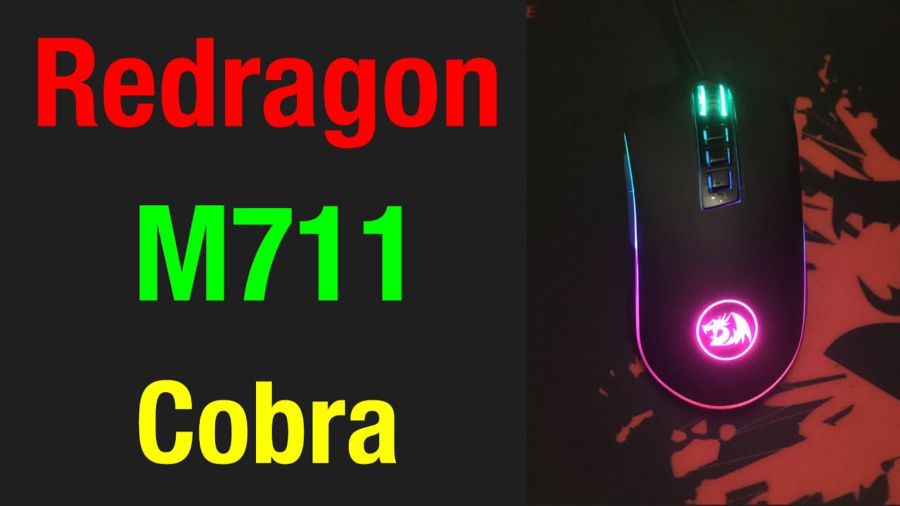 Redragon M711 Cobra Gaming Mouse - Unboxing & Review!!!