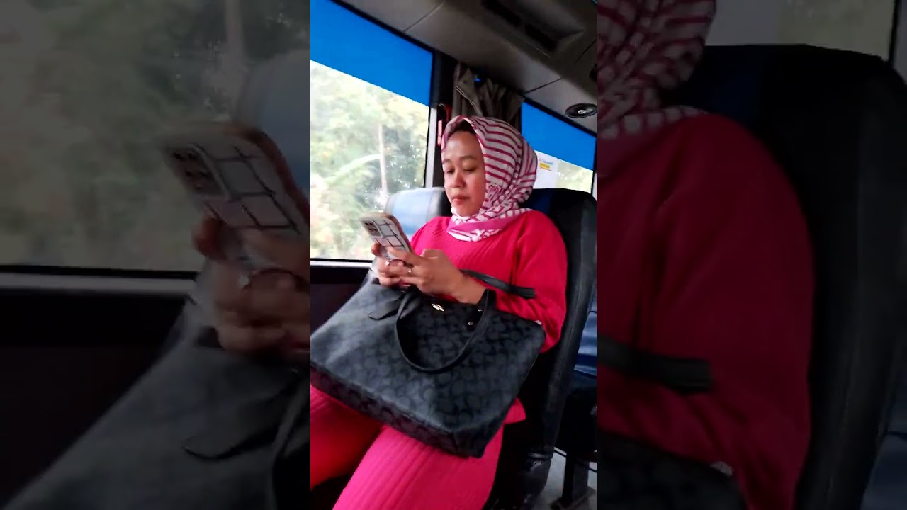 Angkutan umum Damri carita-serang melalui jalur gunung mandalawangi telah beroperasi