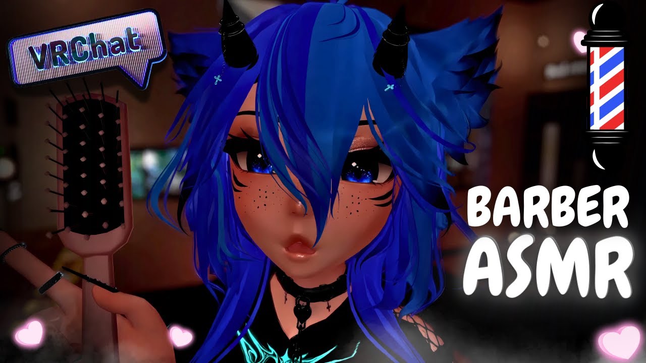 ASMR 💈 Catgirl Gives YOU Soothing Barber Shop Experience | Personal Attention | VRChat ASMR