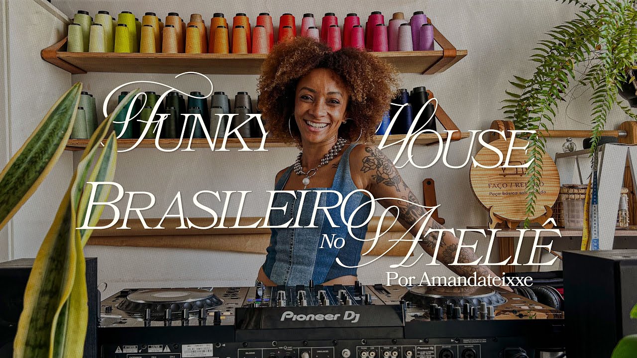Funky House Brasileiro no Ateliê por Amandateixxe