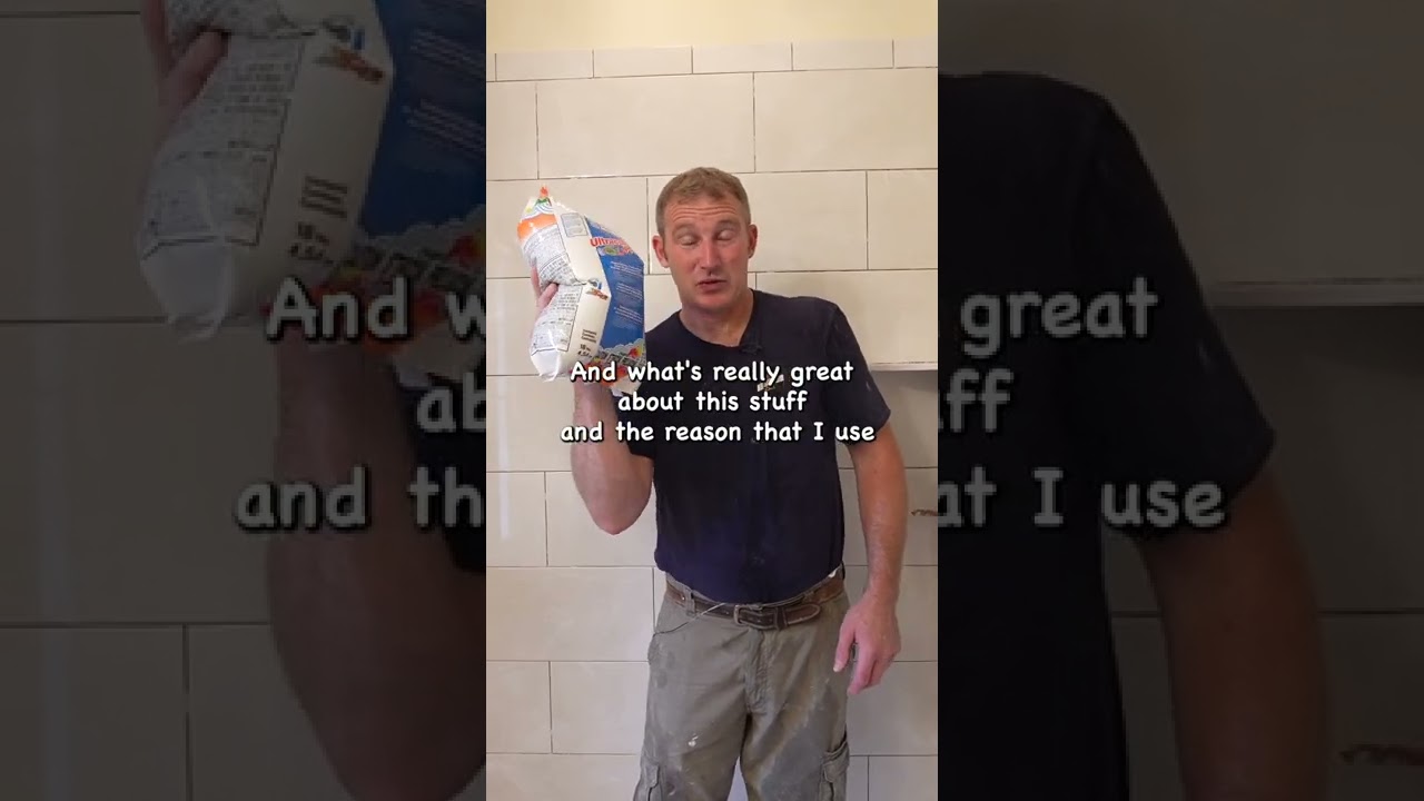 Good Grout for Showers 🚿 #DIY #shorts #Youtubeshorts