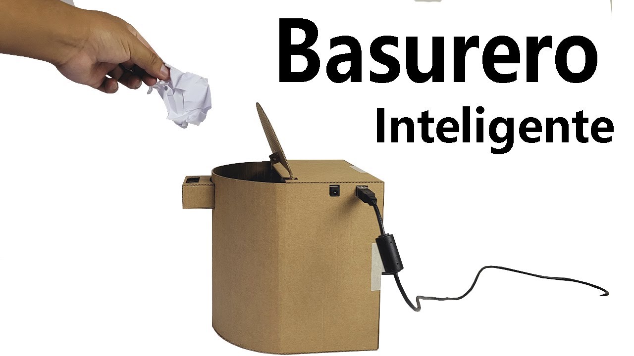 Basurero Inteligente con Arduino (Proyectos Escolares)