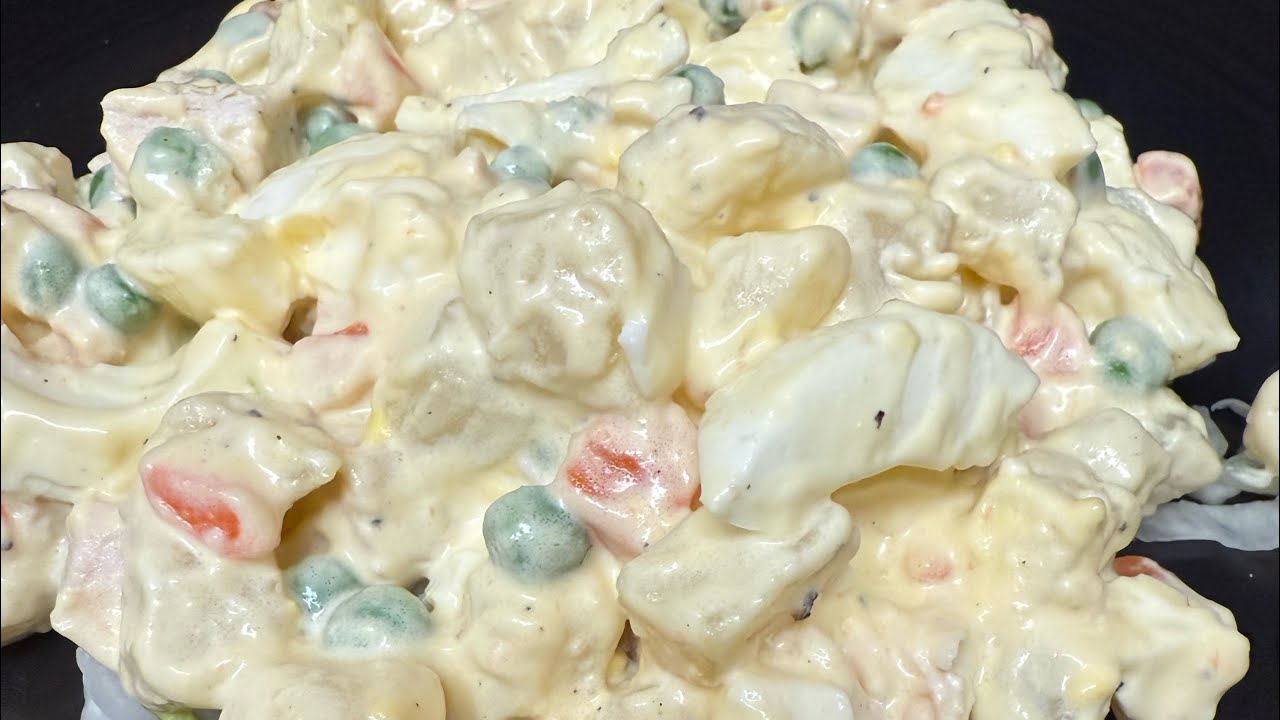  Chicken potato salad 🥗 