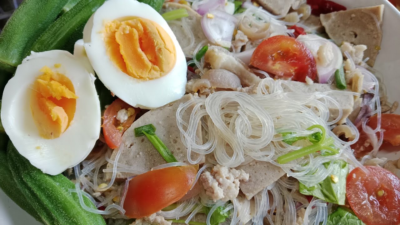 SB ศรีบาล กำลังถ่ายทอดสด! ยําวุ้นเส้นแบบนี้เส้นเหนียวนุ่ม ชวนทํายําวุ้นเส้น อาหารว่างแต่ทานอิ่ม