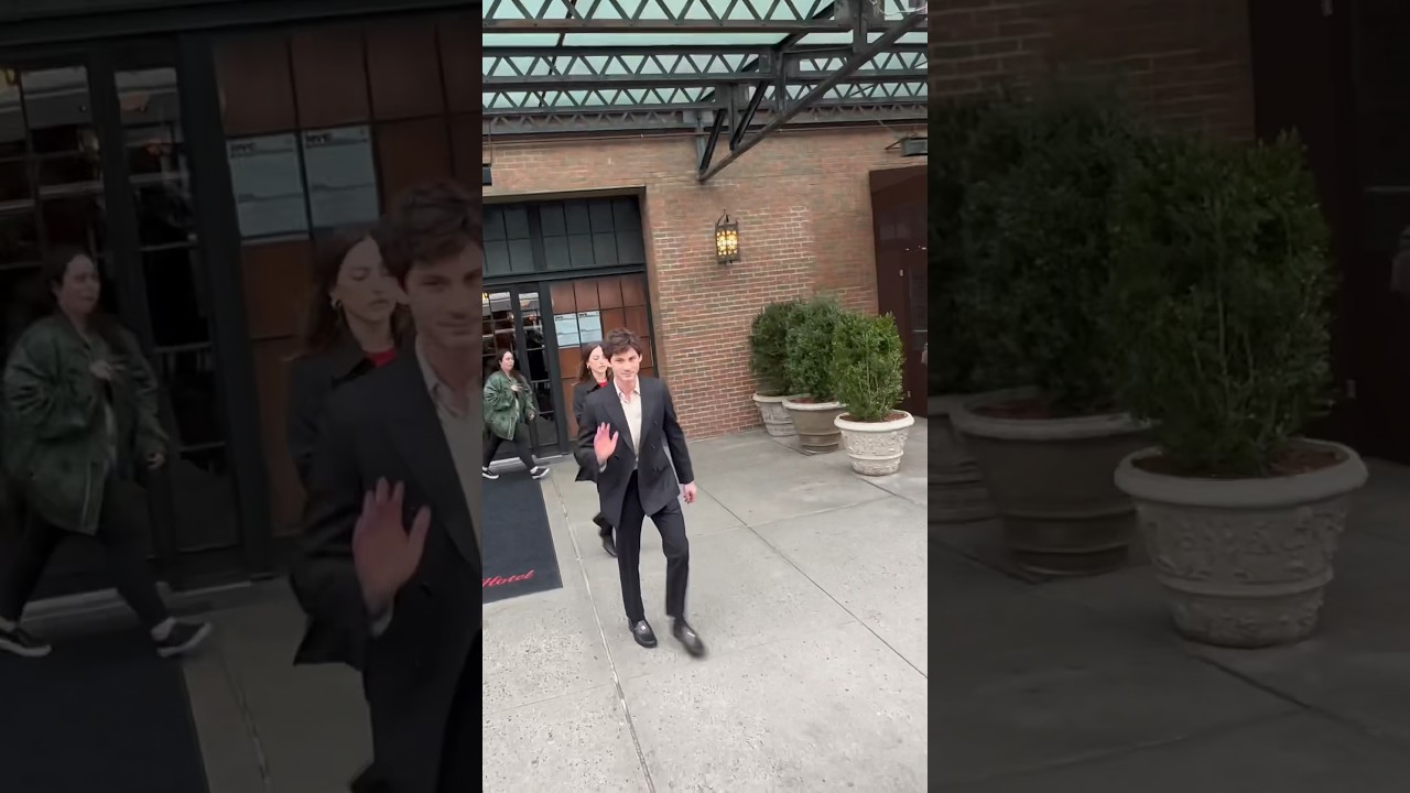 #exclusive Logan Lerman, Analuisa Corrigan are seen in nyc #fashion #youtube #shorts #shoot #youtube
