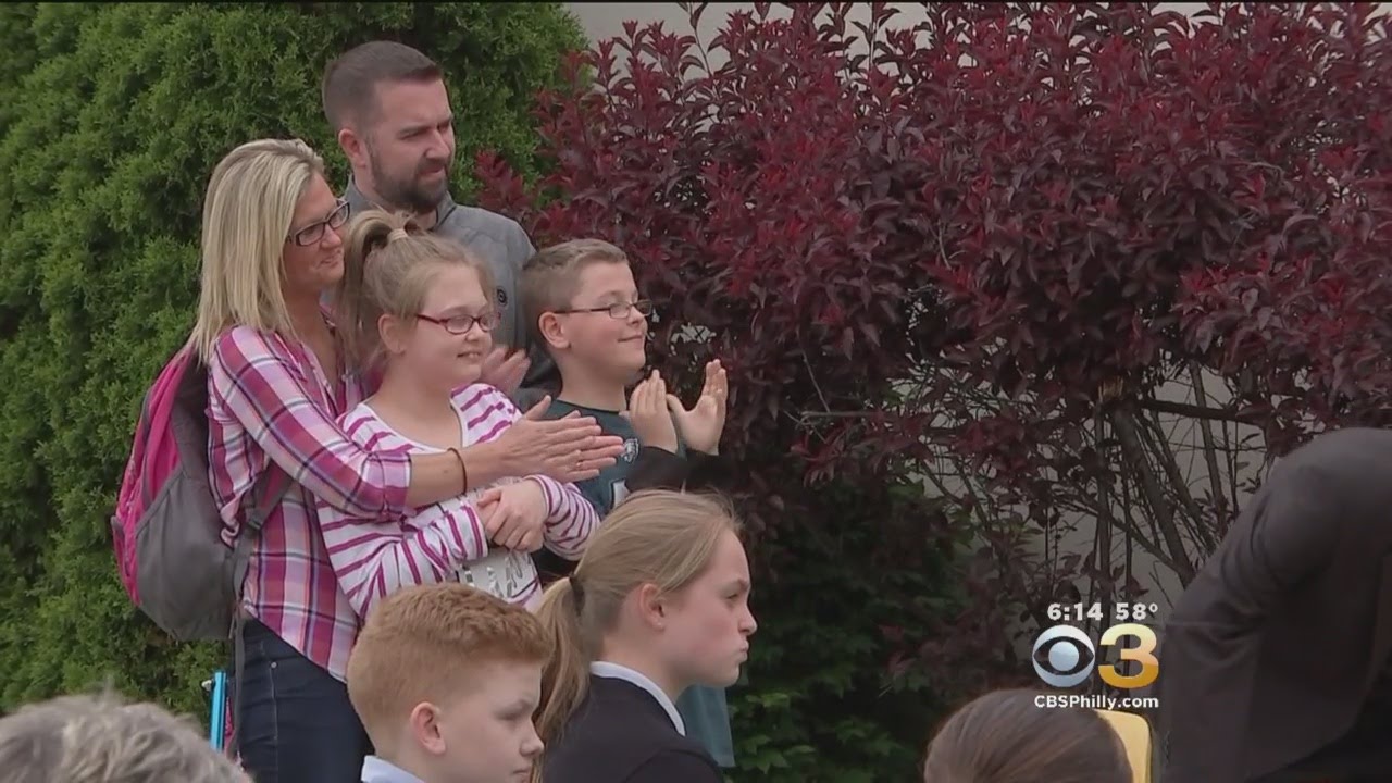 Girl With Cerebral Palsy Meets MontCo Students That Helped Her Dream Come True