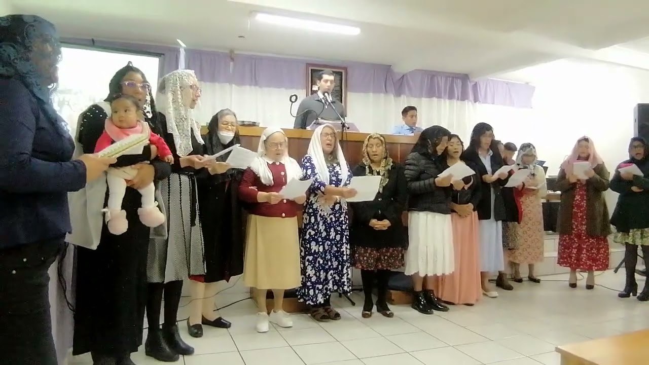 FEMENIL DE LA IGLESIA DE DIOS MONTHE MORÍA ALABANZA ES TIEMPO. 
