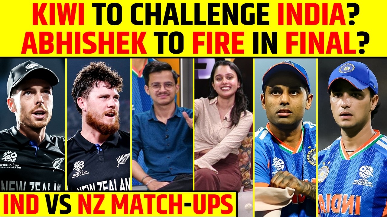 🔴NEW ZEALAND TO CHALLENGE INDIA? ABHI-SURYA SHOW LOADING?