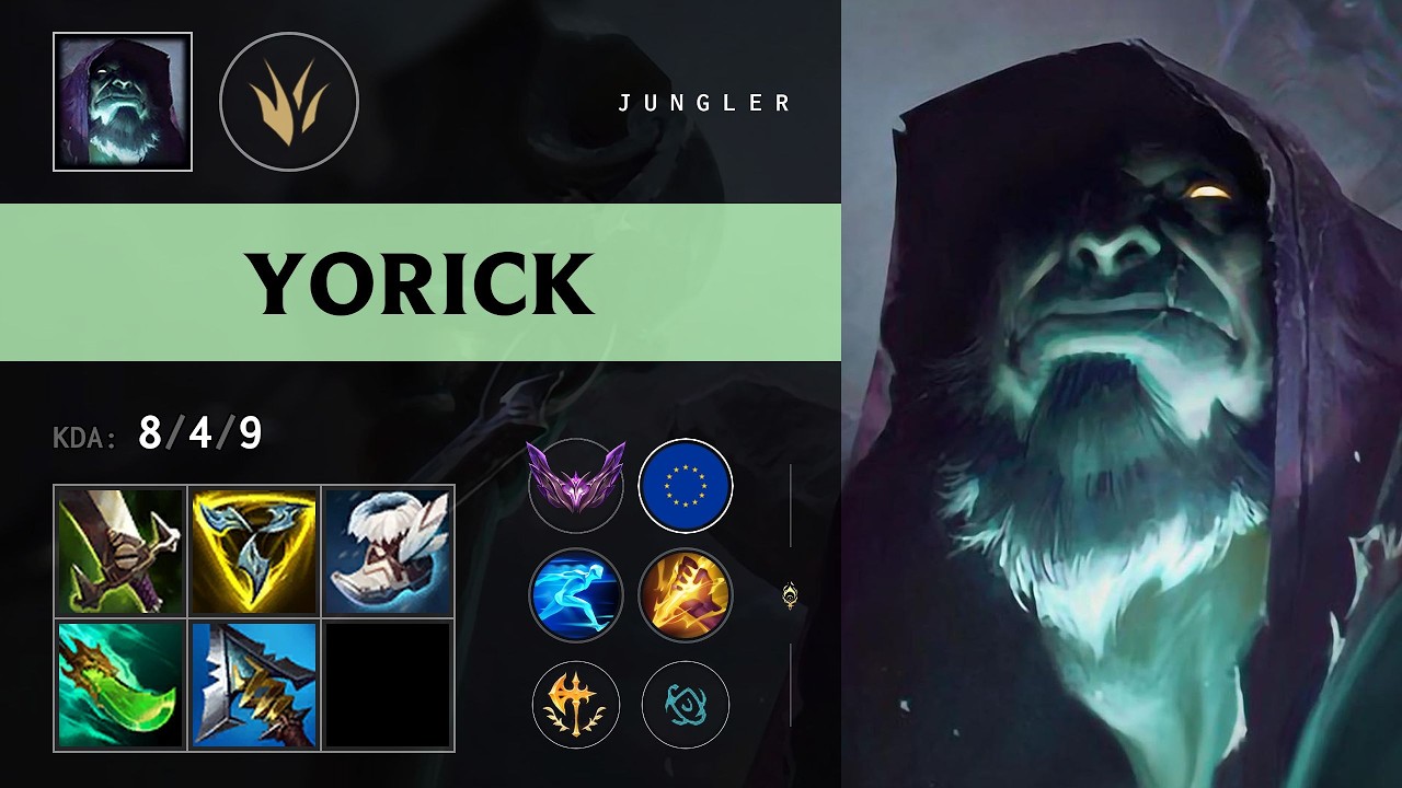 Yorick Jungle vs Zaahen - EUW Master Patch 26.14