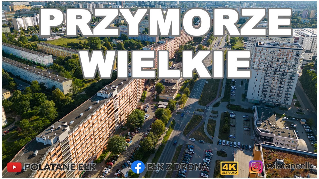 Gdańsk - Przymorze Wielkie z drona