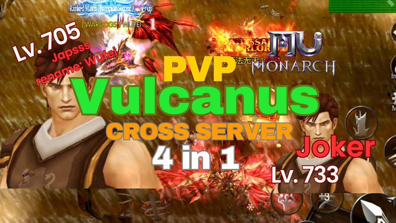MU MONARCH - Vulcanus - Lv. 705 Dragon Knight - 4 Server - Cross Server #mumonarch #mmorpg