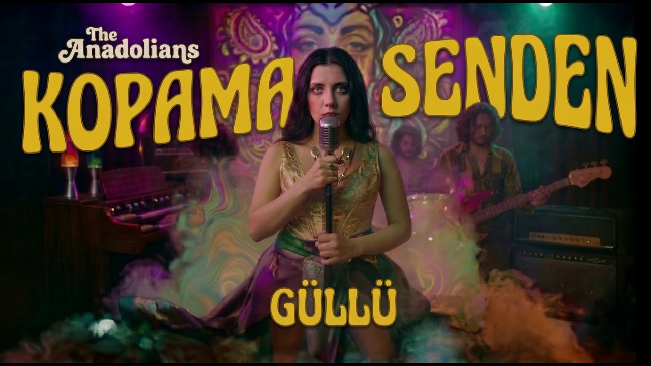 Güllü - Kopamam Senden feat. Asude (Psychedelic Anatolian Rock Cover) | The Anadolians