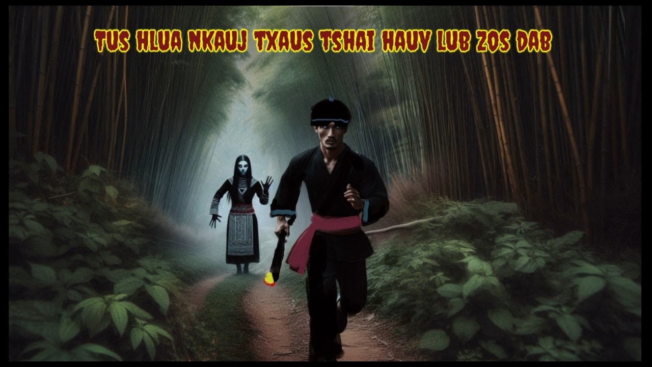 Dab neeg Tus hlua nkauj txaus tshai hauv lub zos Dab 