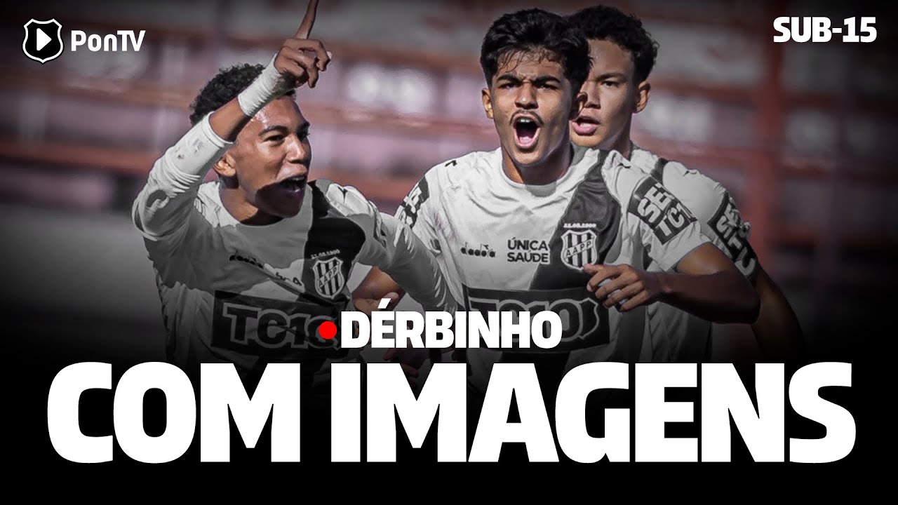 AO VIVO COM IMAGENS | SUB 15: PONTE PRETA X GFC | PONTV