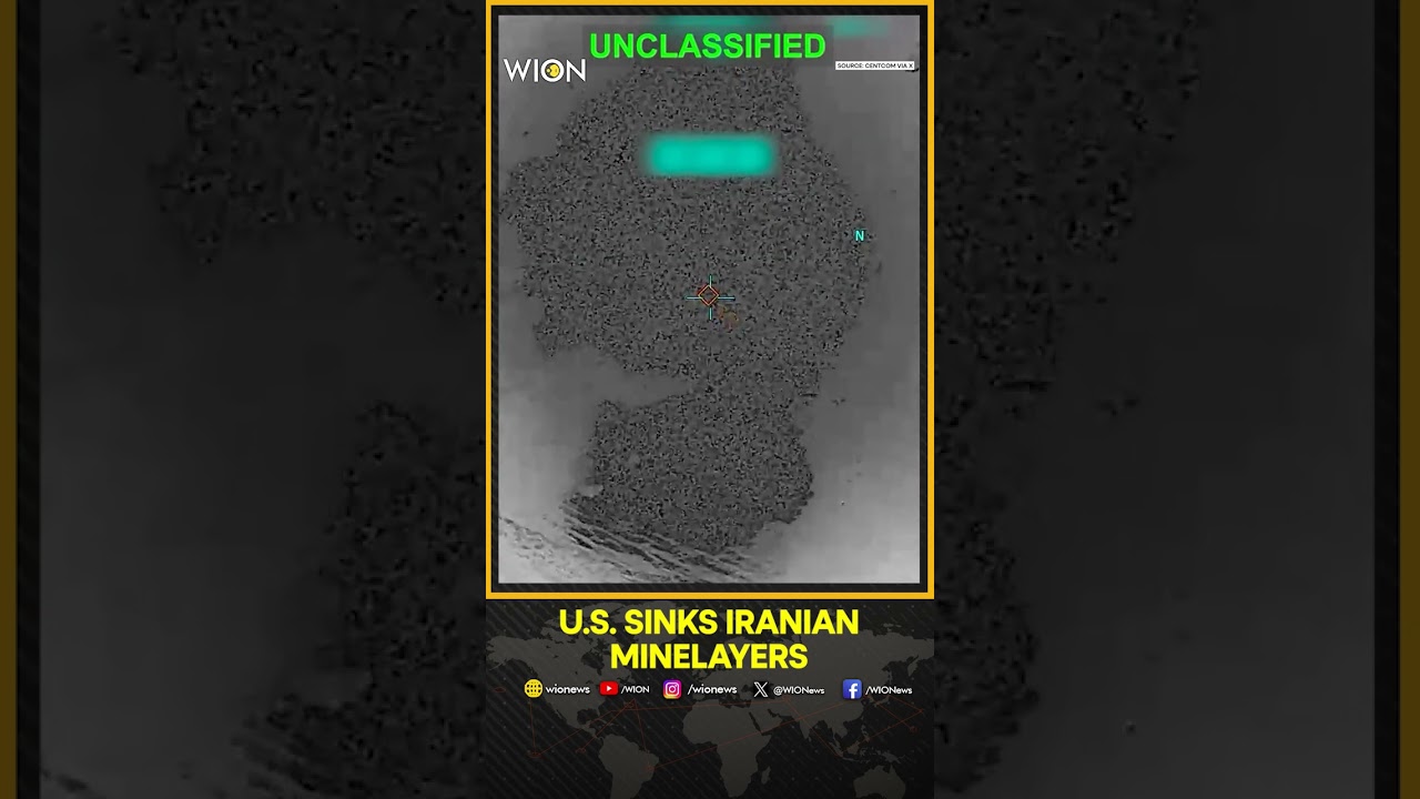 US-Iran War: US Forces Destroy 16 Iranian Minelayer Vessels Near Strait of Hormuz | WION