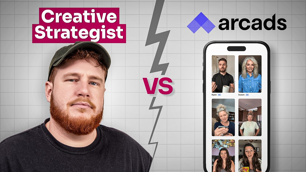 How I Make Ai UGC Creatives FAST (with Arcads)