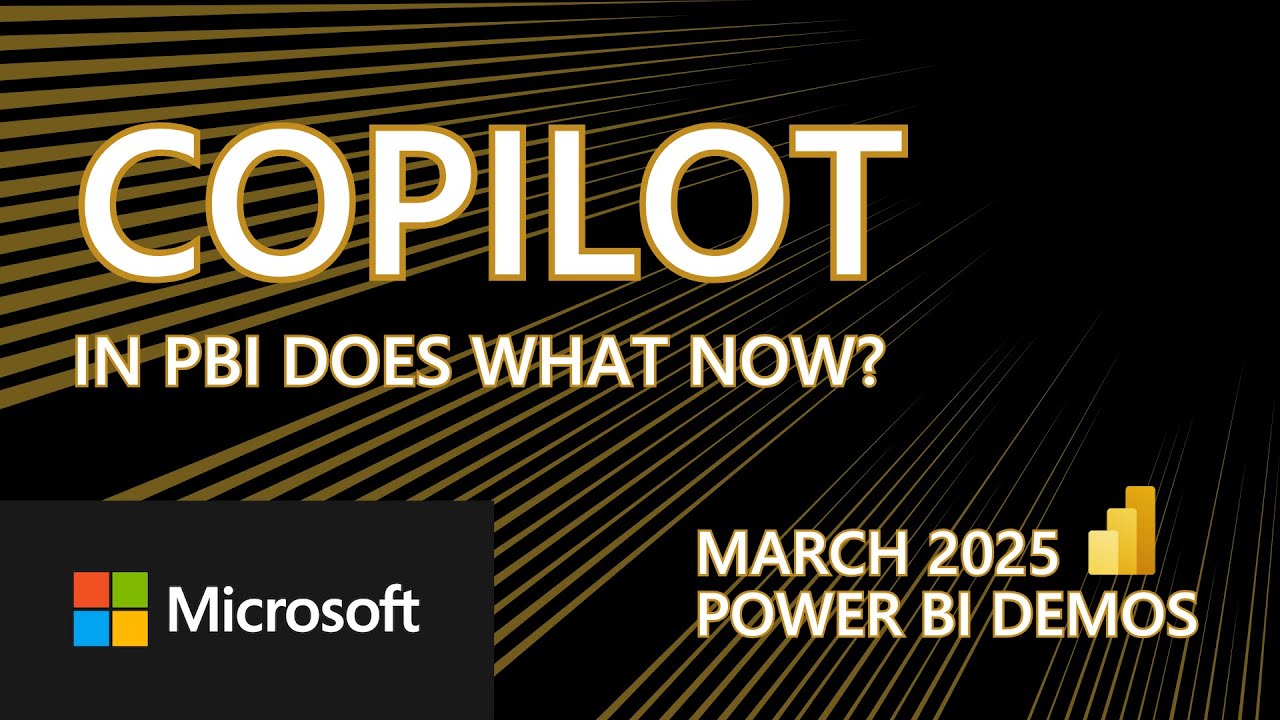 Демонстрация Power BI — Copilot и ИИ
