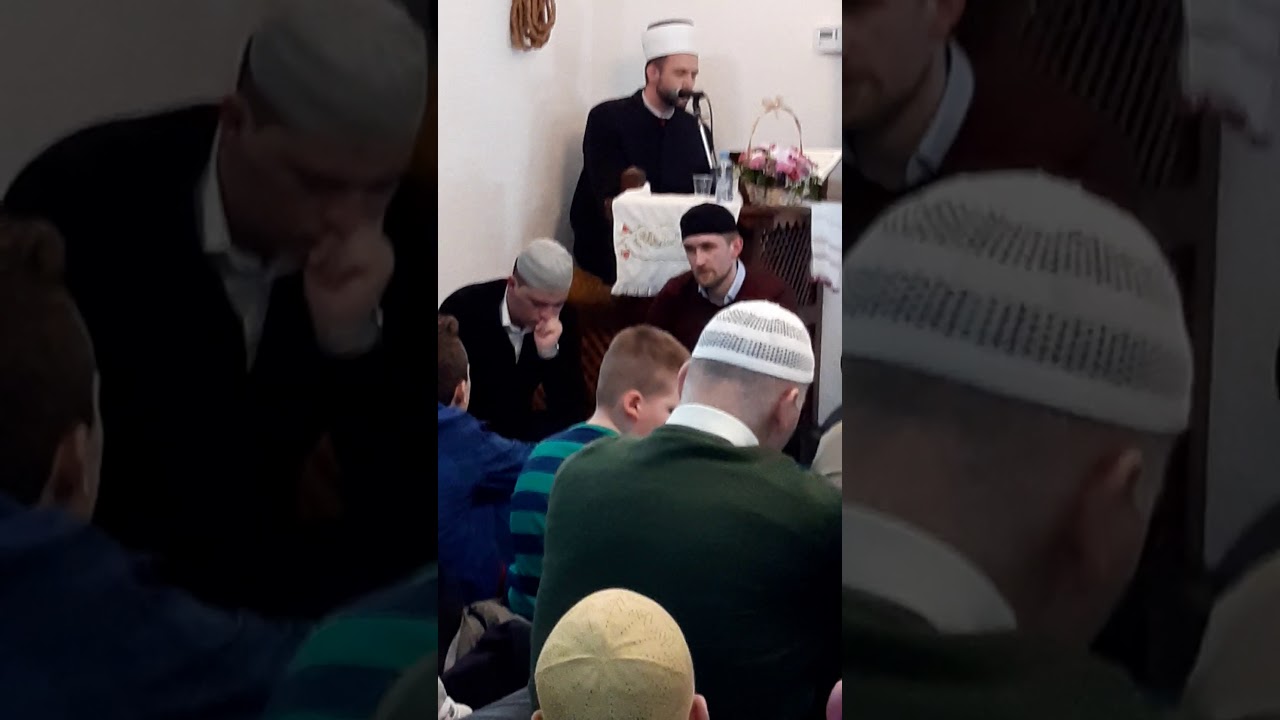 Hafiz prof. Omer-ef. Zulić- VEČER KUR'ANA U DŽEMATU SOUKBUNAR