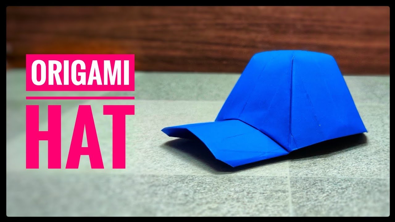 Origami Hat | Origami tutorial | Paper craft