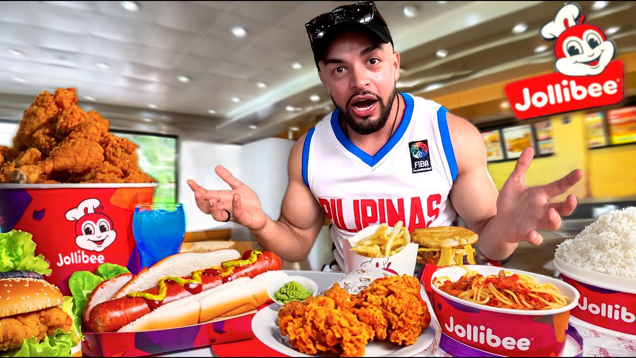 Челлендж &laquo;10 000 калорий&raquo; в Jollibee! 🇵🇭