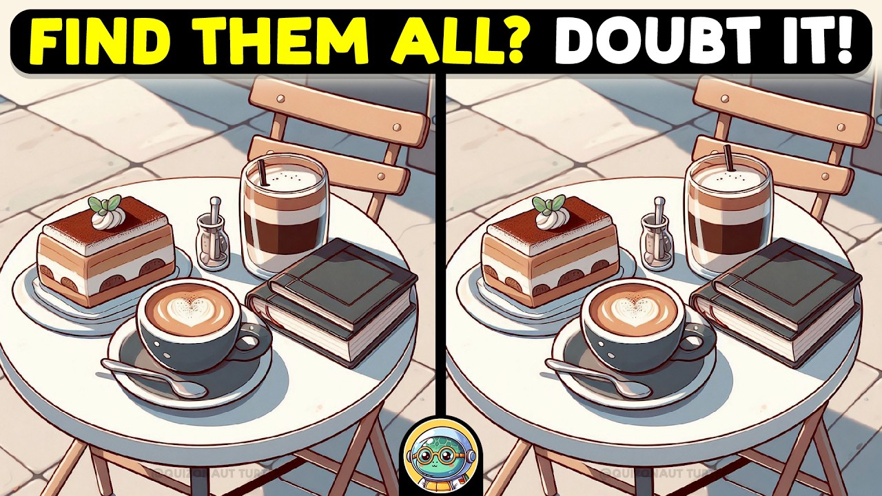 🐢🧩 Spot The Difference | Expert Challenge Edition 🧩🐢 | Quizonaut Turtle