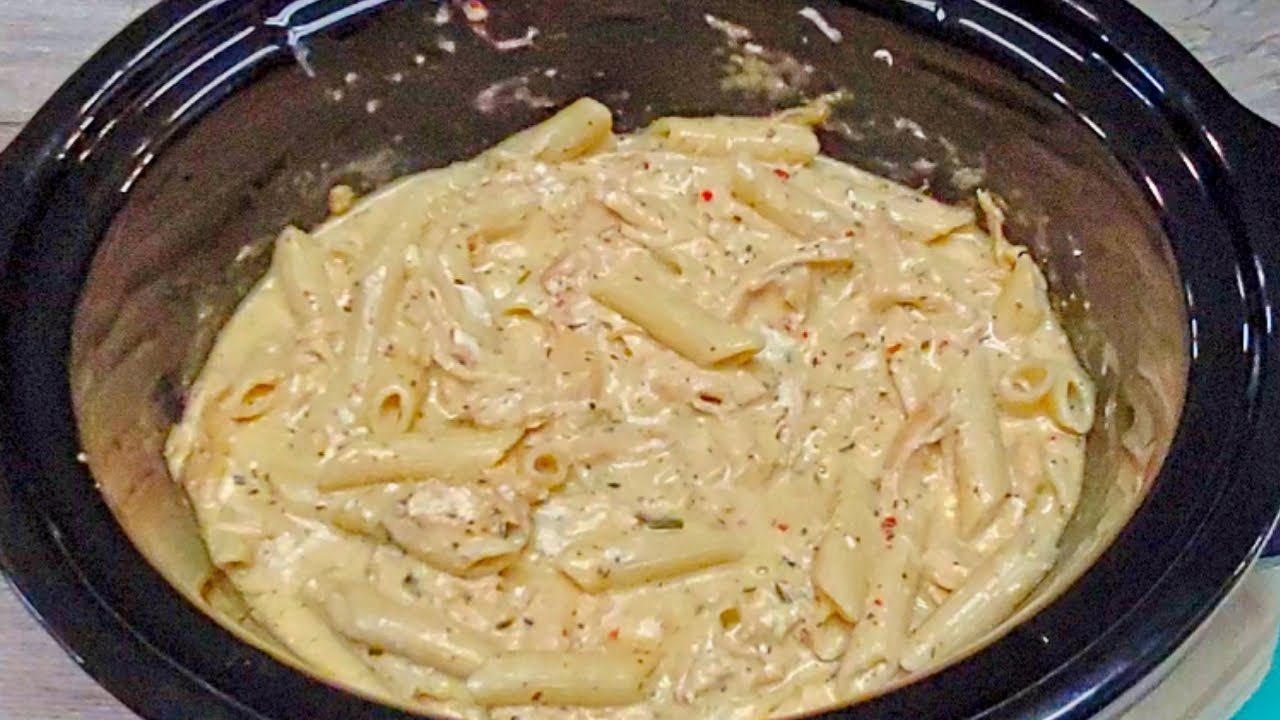Chicken Parm Pasta Crockpot Recipe