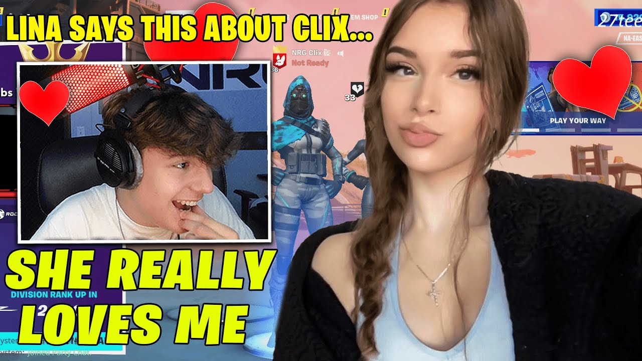 Clix Reacts To Lina First Stream And Is Impressed After What She Said About Him